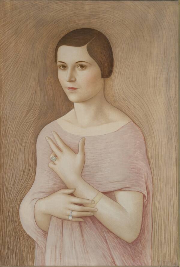 Jan Zrzavý, Portrét slečny Tydlitatové, 1932, Národní galerie v Praze